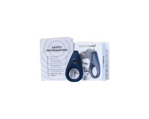 Эрекционное виброкольцо Satisfyer Rocket Ring с удлиненным стимулятором клитора, перезаряжаемое
