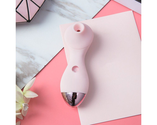 Вакуумний стимулятор KisToy Polly Pink