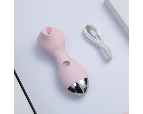 Вакуумний стимулятор KisToy Polly Pink