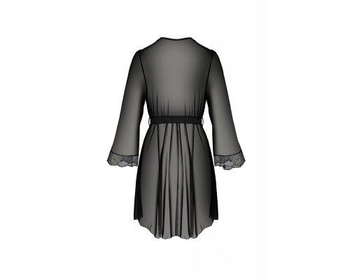 AMBERLY PEIGNOIR black 4XL/5XL - Passion