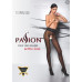 Еротичні колготки TIOPEN 008 nero 1/2 (30 den) – Passion, з вирізом