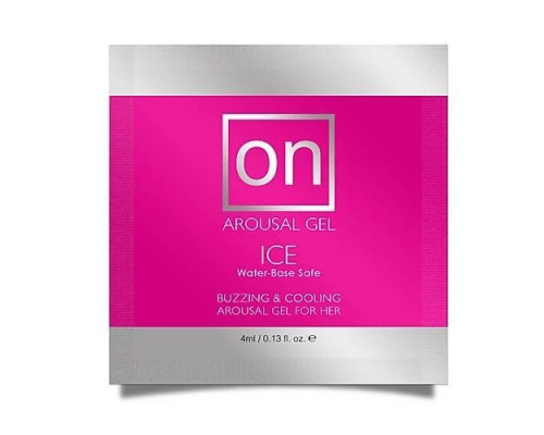 Пробник возбуждающего геля Sensuva - ON for Her Arousal Gel Ice (4 мл)