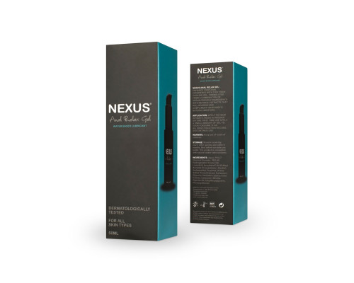Розслаблювальний анальний лубрикант на водній основі Nexus RELAX - Anal Relaxing Gel 50ml