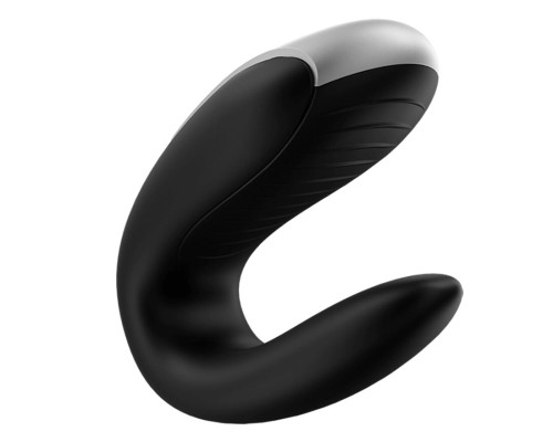 Смарт-вібратор для пар Satisfyer Double Fun (Black) з пультом д/к