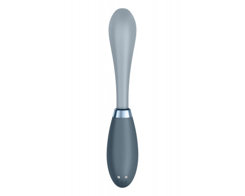 Вібратор Satisfyer G-Spot Flex 3 Grey, гнучкий ствол з фіксацією положення