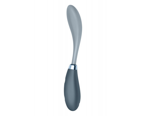 Вібратор Satisfyer G-Spot Flex 3 Grey, гнучкий ствол з фіксацією положення