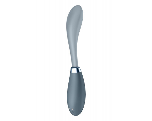Вібратор Satisfyer G-Spot Flex 3 Grey, гнучкий ствол з фіксацією положення