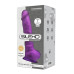 Фіолетовий фалоімітатор Silexd Johnny Purple 17,5 см
