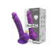 Фіолетовий фалоімітатор Silexd Johnny Purple 17,5 см