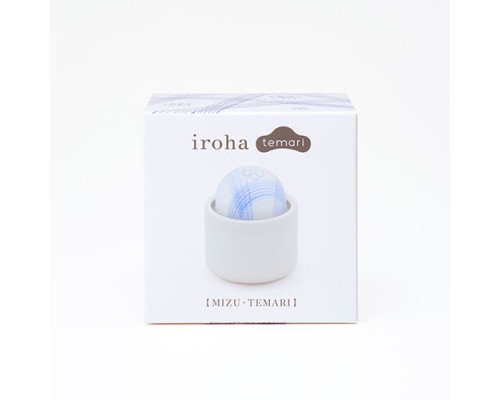 Потужний вібратор-кулька IROHA TEMARI Mizu, що не передає вібрацію на футляр, 6 режимів роботи