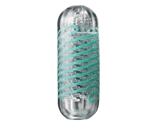 Мастурбатор Tenga Spinner 04 Pixel з пружною стимулювальною спіраллю всередині