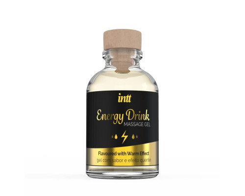 Масажний гель для інтимних зон Intt Energy Drink (30 мл) розігріваючий