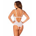 Эротическое полупрозрачное боди Obsessive Heavenlly crotchless teddy XL/2XL, с доступом