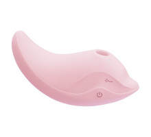 Вібратор та вакуумний стимулятор CuteVibe Heidi Pink