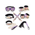 Набір БДСМ Liebe Seele Pink Glossy 7 аксесуарів Bondage Kit