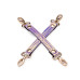 Набір БДСМ Liebe Seele Pink Glossy 7 аксесуарів Bondage Kit