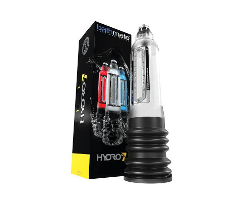 Гідропомпа Bathmate Hydro 7 Clear, для члена довижной от 12,5 до 18см, діаметр до 5см