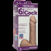 Фалоімітатор Doc Johnson Vac-U-Lock - 6 Inch ULTRASKYN Cock White, діаметр 4,3 см