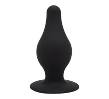 Анальна пробка SilexD (Model 2 size L) двошаровий, силікон+Silexpan, діаметр 4,5 см