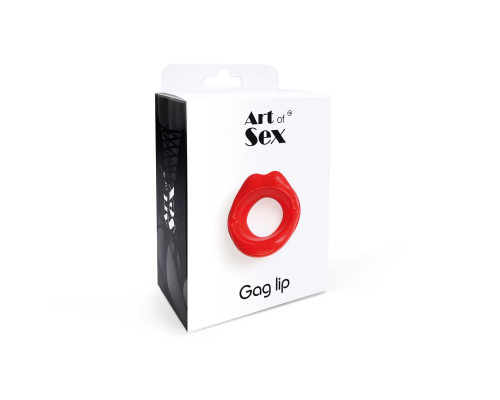 Кляп у формі губ Art of Sex - Gag lip, Рожевий