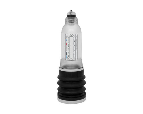 Гідропомпа Bathmate Hydromax 5 Clear (X20), для члена довжиною від 7,5 до 12,5 см, діаметр до 4,5 см