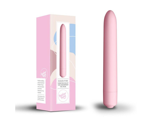 Міні-вібратор SugarBoo Sugar Pink, 10 рівнів інтенсивності