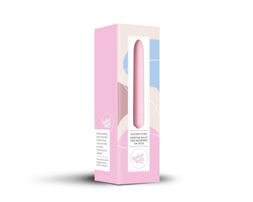 Міні-вібратор SugarBoo Sugar Pink, 10 рівнів інтенсивності