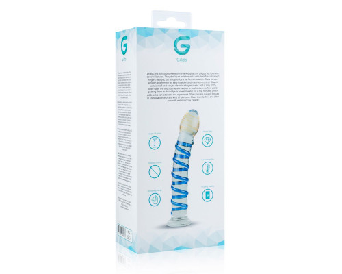 Скляний ділдо Gildo Glass Dildo No.1