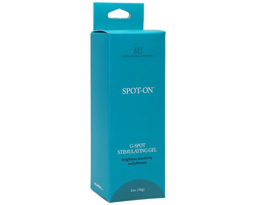 Стимулюючий гель для точки G Doc Johnson Spot-On G-Spot (56 гр) з маслом мигдалю і перцевої м'яти
