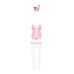 Obsessive Bunny suit 4 pcs costume pink S/M
