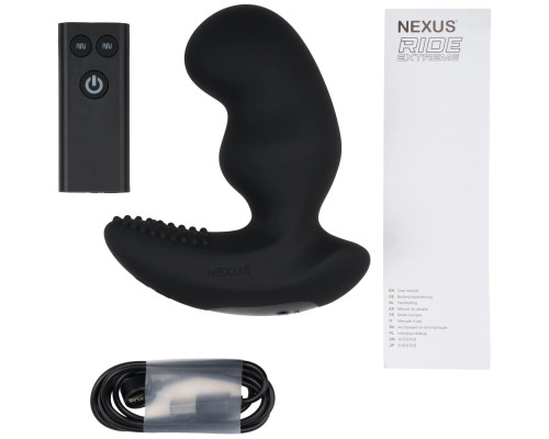 Массажер простаты Nexus RIDE EXTREME Dual Motor Remote Control Prostate Vibrator - Black