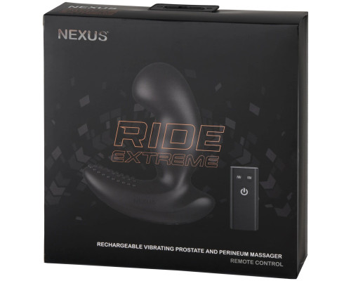 Массажер простаты Nexus RIDE EXTREME Dual Motor Remote Control Prostate Vibrator - Black