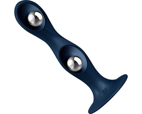 Дилдо Satisfyer Double Ball-R Dark Blue