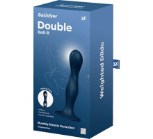 Дилдо Satisfyer Double Ball-R Dark Blue