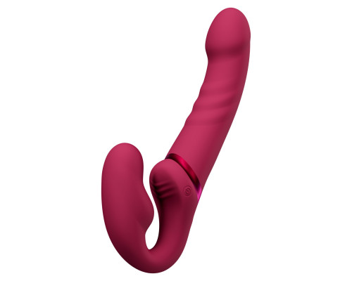 Безремінний смарт-страпон Lovense Lapis vibrating strapless strap-on, 3 мотори