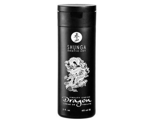 Стимулювальний крем для пар Shunga SHUNGA Dragon Cream (60 мл), ефект тепло-холод та поколювання