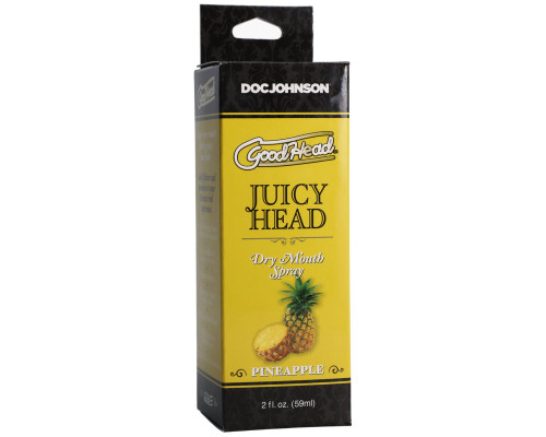 Зволожувальний спрей оральний Doc Johnson GoodHead – Juicy Head Dry Mouth Spray – Pineapple 59мл