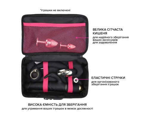 Кейс для іграшок з кодовим замком Dorcel DISCREET BOX
