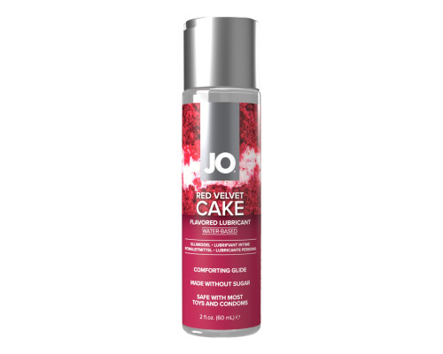 Набір смакових змазок System JO Champagne & Red Velvet Cake (2×60 мл), Limited Edition
