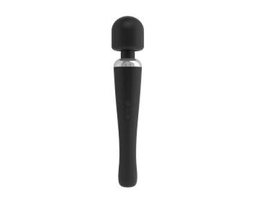 Потужний вібромасажер Dorcel Megawand Black який перезаряджається, 160 режимів