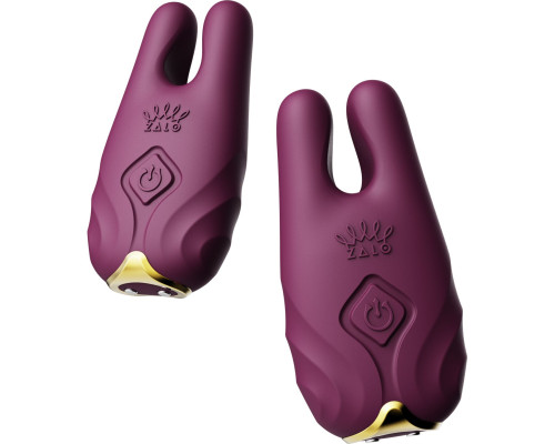 Вібратор для грудей Zalo Nave Velvet Purple