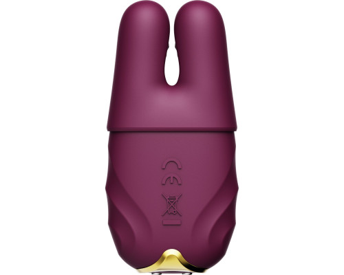 Вібратор для грудей Zalo Nave Velvet Purple