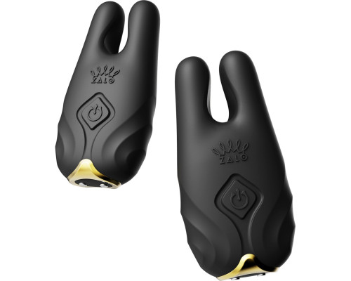 Вібратор для грудей Zalo Nave Obsidian Black