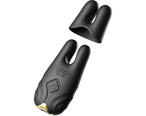 Вібратор для грудей Zalo Nave Obsidian Black