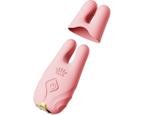 Вібратор для грудей Zalo Nave Coral Pink