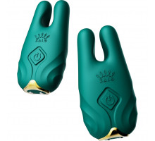 Вібратор для грудей Zalo Nave Turquoise Green