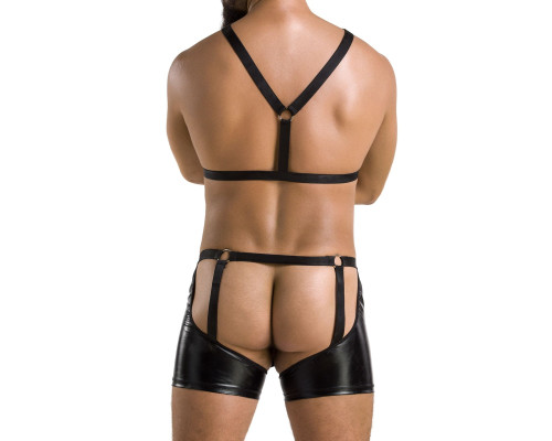 047 SET ARON black S/M - Passion