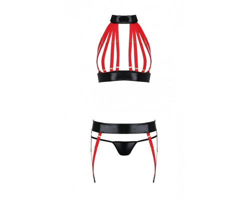 AZIZA SET red S/M - Passion