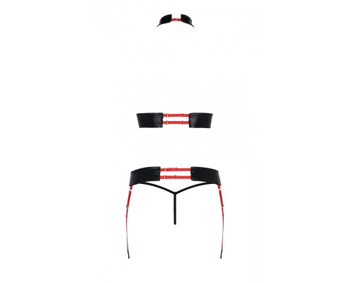 AZIZA SET red S/M - Passion