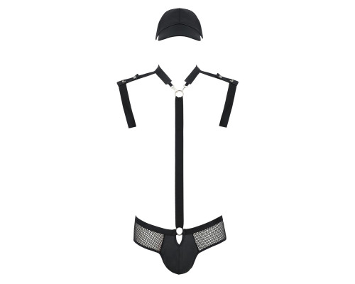 038 SET JOHN black L/XL - Passion